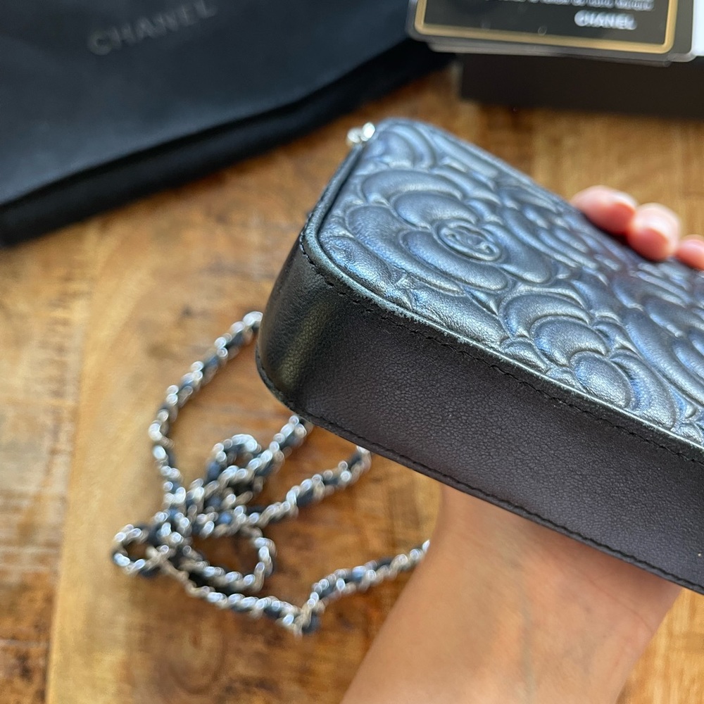 Chanel double zip wallet on chain - Picture 8 of 10